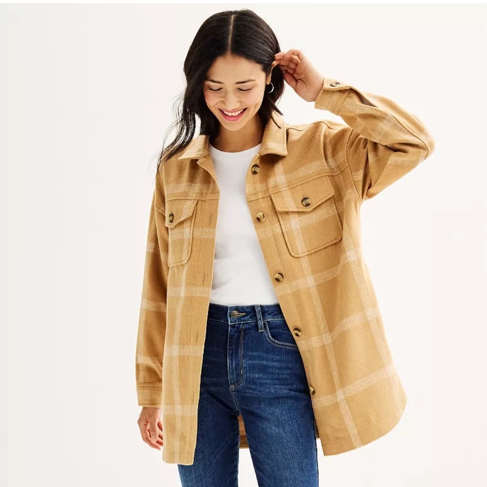 Women’s Oversized Shirt Jacket